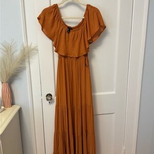 H&M Terracotta Maxi Dress